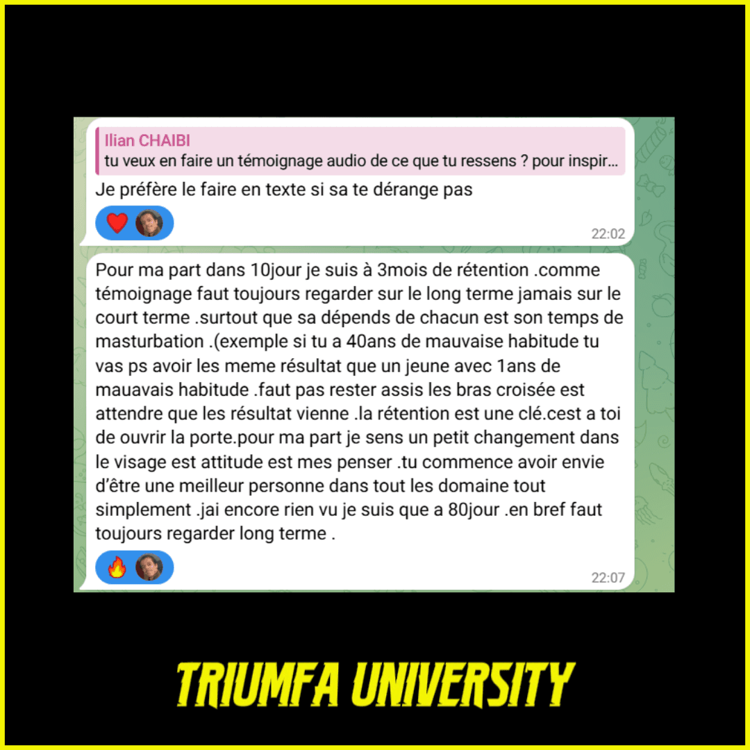 Témoignage capture 13 sur 45.