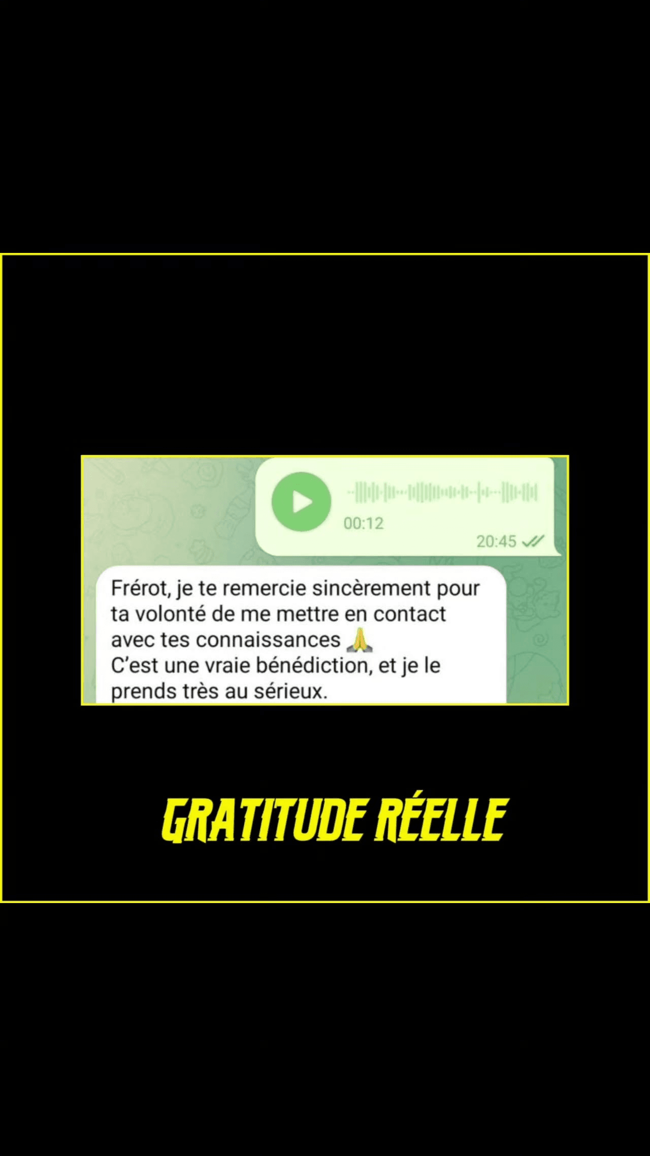 Témoignage capture 35 sur 45.