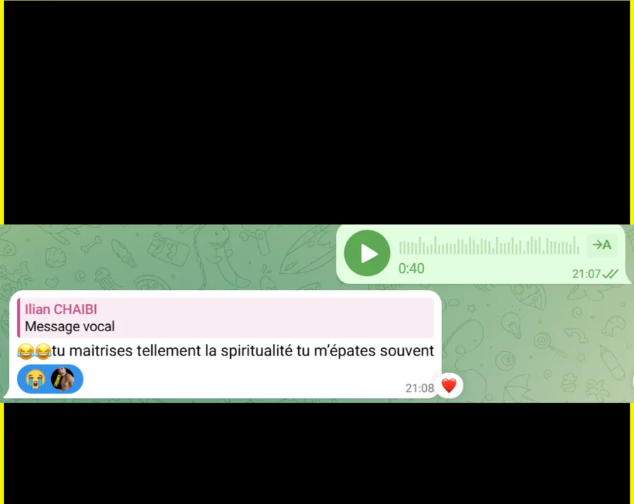Retour d'un membre TRIUMFA