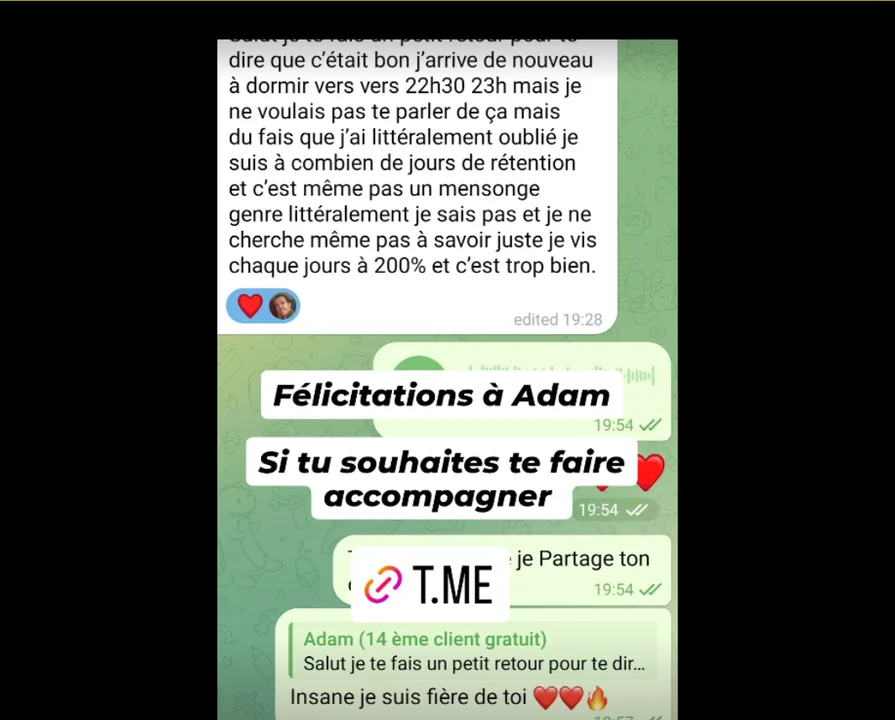 Retour d'un membre TRIUMFA