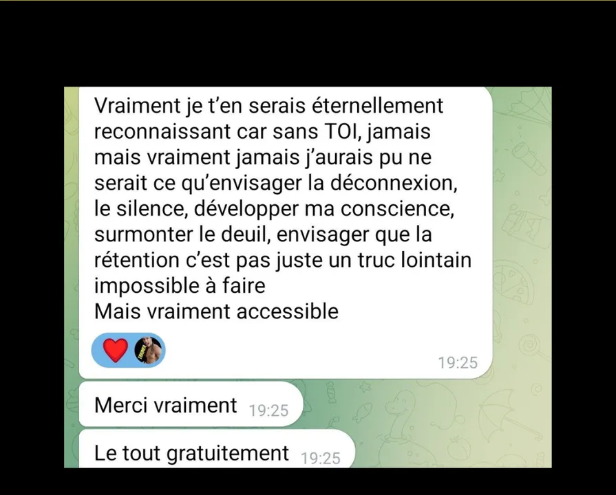 Retour d'un membre TRIUMFA